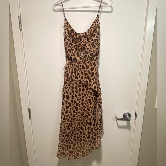 Cupshe Leopard Print Dress - Picture 2 of 2